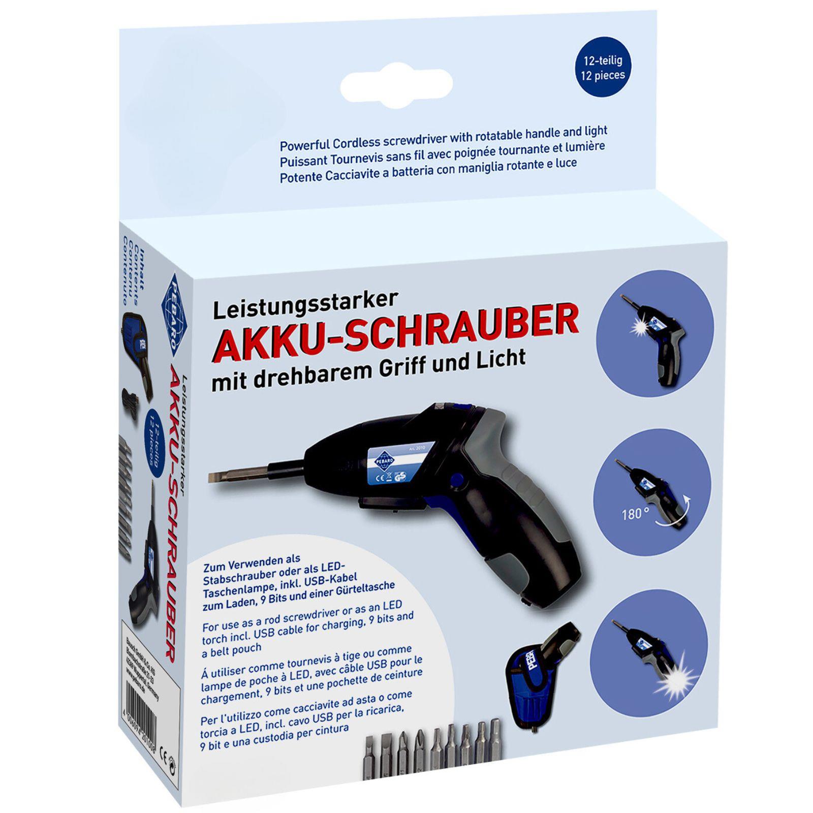 Snažni akumulatorski odvijac