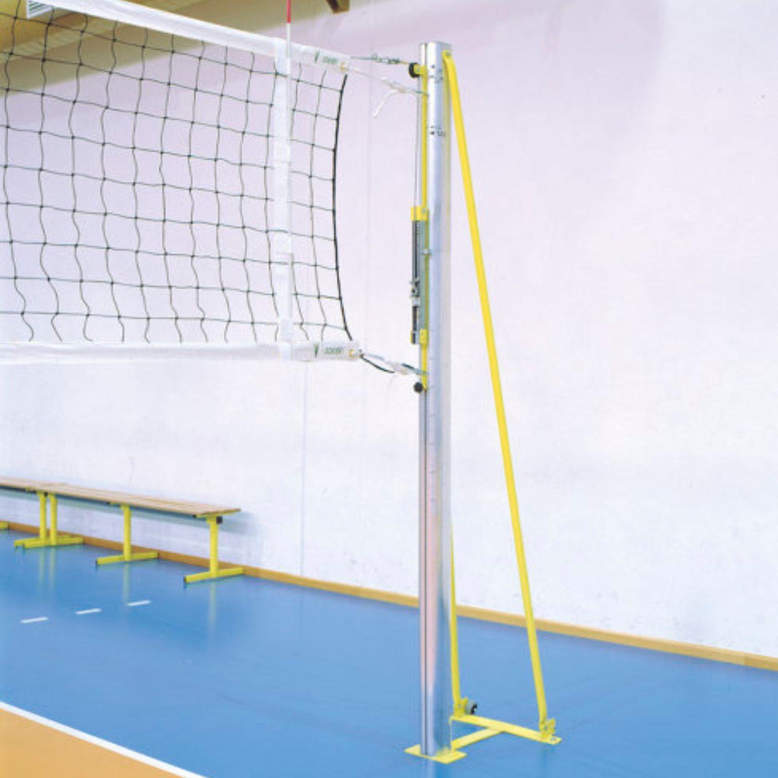 Stalak za odbojku aluminijski prijevozni - vanjski mehanizam