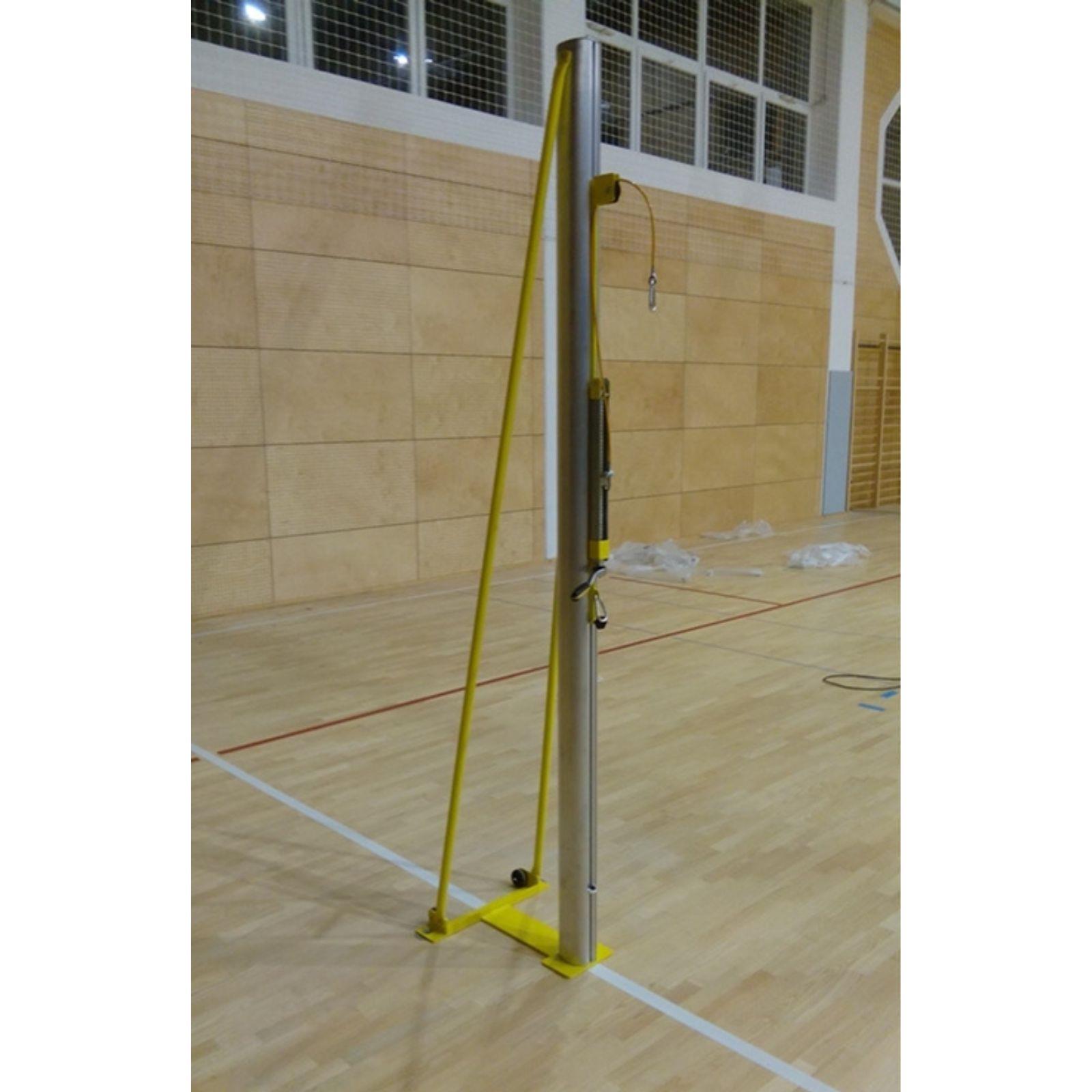 Stalak za odbojku aluminijski prijevozni - vanjski mehanizam