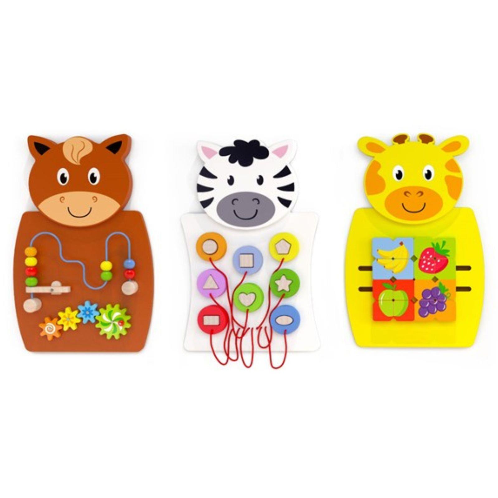 Zidne ploce aktivnosti - životinje 3 kom